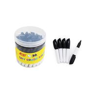 SKKSTATIONERY 36 pezzi Mini pennarelli cancellabili a secco Pennarelli per lavagna bianca Marke