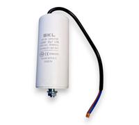 SKL CONDENSATORE DI MARCIA 50MF 450V CON CAVO 250MM Ø 50X10 MM