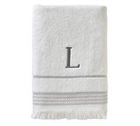 SKL Home Asciugamano da bagno, L, cotone, bianco, 28x54