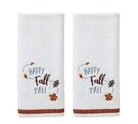 SKL Home by Saturday Knight Ltd. Happy Fall Yall - Asciugamano, colore: bianco
