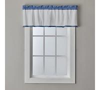 SKL Home by Saturday Knight Ltd. Marrisa Valance, 48 x 13 cm, blu