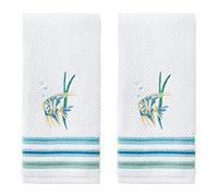 SKL Home by Saturday Knight Ltd. Ocean - Set di asciugamani ad acquerello, colore: blu