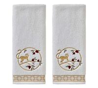 SKL HOME by Saturday Knight Ltd. Vern Yip Zodiac Monkey - Set di asciugamani, colore: bianco