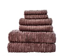 SKL Home CloudSoft Cotton Luxus 6-teiliges Handtuchset, Soft Plum