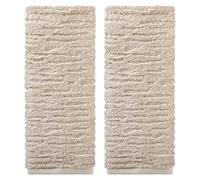 SKL Home CloudSoft - Set di asciugamani in cotone, 2 pezzi, colore: avena