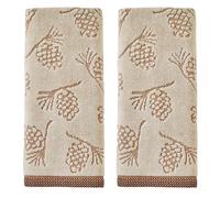 SKL Home Pigna Jacquard Asciugamano (confezione da 2)