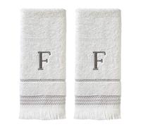 SKL Home Set asciugamani F, cotone, bianco, 16x26