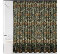 SKL Home Tenda da doccia con collage mimetico, multicolore