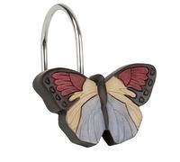 SKL Home Words of Faith Shower Curtain Hooks (12-Pack) Multicolored