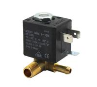 SKLIQMMV Elettrovalvola for generatore di Vapore e Aria in Ottone JYZ-4P, normalmente Chiusa, 3 mm, N/C, 2/2 Vie, CA 230 V, G1/8", for Macchine da caffè
