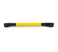 SKLZ Massage Bar - Rullo Muscolare per Rilascio Miofasciale | Giallo/Nero; barra massaggio 2-in-1; impugnatura ispirata a mountain bike per rilascio miofasciale mirato