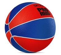 SKLZ Palla Mini Foam Swish 12.7 cm,Sicura e Silenziosa,Perfetta per Giocare in Casa,Compatibile con i Canestri SKLZ Pro Mini,Colore Rosso/Blu - Gioco Divertente per Bambini e Adulti