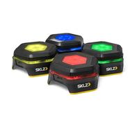 SKLZ Reactive Flash LED Training Pod - Tempo di reazione, Agilità e Strumento di allenamento cognitivo con 4 giochi - Attivazione multidirezionale, design durevole per velocità e coordinazione