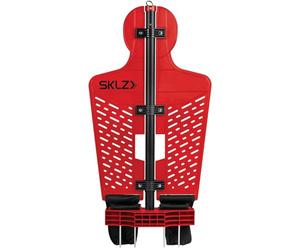 SKLZ Training Defender, Attrezzatura per Allenamento Calcio, Leggera, Durevole, Portatile e Facile da installare, Nero/Rosso, 183 cm Unisex-Adulto, Taglia Unica