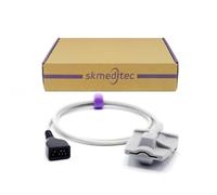 skmeditec compatibile con cavo di connessione diretta del sensore SpO2 Nonin, sonda manica da 3,2 piedi con connettore a 7 pin, cavo di ricambio per 8000SL, 6835-000, 6836-300