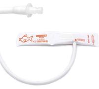 skmeditec Polsino monouso per la pressione sanguigna veterinaria/neonata, con connettore BP 12 per animali o neonati, 3-6 cm, tubo singolo di ricambio NIBP Neonate Cuff