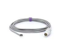Skmeditec Sonda di temperatura da 9,8 piedi compatibile con Draeger, cavo riutilizzabile per sensore per pelle per adulti con connettore rotondo a 7 pin