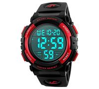 SKMEI Orologio da polso digitale da uomo, sportivo, impermeabile, LED, militare, cronografo, sveglia, Sandali Adventure Seeker, punta chiusa - T - Bambini,