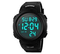 SKMEI, orologio sportivo da uomo, impermeabile, digitale con retroilluminazione a LED, multifunzione, orologio da polso