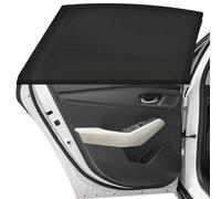 SKNFFF 2 Pezzi di Protezione Solare lunotto Posteriore Auto per VW Caddy Maxi Panel Van IV 2015-2019, zanzariera per finestrino Auto Tenda Traspirante ed Estensibile