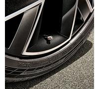 Skoda 000071215C - Set di tappi per valvole originali per pneumatici con logo
