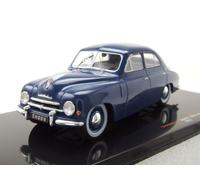 Skoda 1200 1952 Blu Auto 1:43 ixo models Die-Cast (Metall) Modello