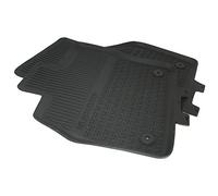 Skoda 3V1061551 - Tappetini Anteriori in Gomma Originali Superb 3 V, per Tutte Le Condizioni atmosferiche, Colore: Nero
