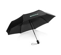Skoda 6U0087602 - Ombrello tascabile, colore: Nero, Nero, taglia unica, Classico
