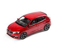 Skoda 6VA099300F3P Fabia A07 Modellino auto 1:43 Miniatura, Velvet Rosso