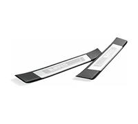 Skoda Davanzali della Porta Decorata Inserto in Acciaio Inossidabile RS - Posteriore - 5E0071303D