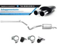 Skoda Fabia 1.2 (2006- 2009) Portellone Posteriore Scarico Tubo Centrale +