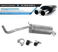 Skoda Fabia 1.2 I Break (2001- 2005) Marmitta Posteriore Scarico e-Homologué