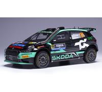 Skoda Fabia Rally 2 #22 Safari Rally Kenya 2024 Greens. / Anders.1:18 Model