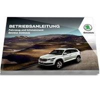 Skoda Kodiaq 7 versione + navigatore manuale di istruzioni italiana