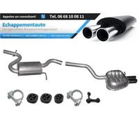 Skoda Octavia 1.4 TSI (2008- 2013) Scarico Tubo Centrale + Marmitta Posteriore