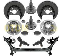SKODA OCTAVIA 1U BRACCIO SOSPENSIONE PONTE POSTERIORE ASSE CUSCINETTO RUOTA MOZZ