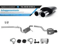Skoda Octavia 2.0 Tdi 2004 - 2010 Portellone / Break Scarico Tubo Centrale