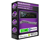 Skoda Roomster Radio DAB, Lettore CD Stereo Pioneer USB, Kit Vivavoce Bluetooth