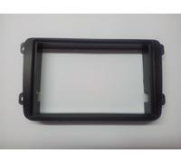 SKODA OCTAVIA 2007-2013 CON NAVIGATORE MASCHERINA AUTORADIO 2DIN-2ISO-NERO