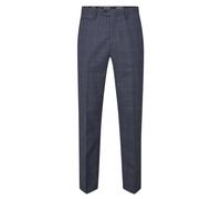 Skopes Uomo Quadri Motivo Pantaloni da Completo Anello IN Blu Girovita 32 A 56