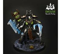 Skorpekh Lord Necron warhammer 40K COMMISSIONE dipinto