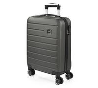 SKPAT - Bagaglio A Mano Rigido Leggero Bagaglio A Mano 55X40X20 con 4 Ruote Silenziose Trolley Cabina Viaggio Aereo Ergonomico Durevole. Compatibile Ryanair, Antracite