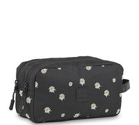 SKPAT - Beauty Case da Viaggio Impermeabile Appendibile con Scomparti - Borsa da Toilette Grande per Donna e Uomo, Nero