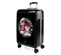 SKPAT - Set di valigie da viaggio per bambini. Valigia media e valigia da cabina. Set di valigie da viaggio resistenti e leggere. Set di valigie per bambina con lucchetto TSA 133600B, Nero-walk, 55 cm