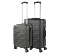 SKPAT - Set valigie - Set Valigie Rigide Offerte. Valigia Grande Rigida, Valigia Media Rigida e Bagaglio a Mano. Set di Valigie con Lucchetto Combinazione TSA, Antracite