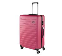 SKPAT - Valigia 23Kg da stiva capiente Valigia rigida XL con ruote silenziose Trolley Grande Rigido leggero ideale per viaggi lunghi con Lucchetto a combinazione, Fucsia