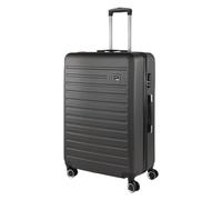 SKPAT - Valigia 23Kg da stiva capiente Valigia rigida XL con ruote silenziose Trolley Grande Rigido leggero ideale per viaggi lunghi con Lucchetto a combinazione, Antracite