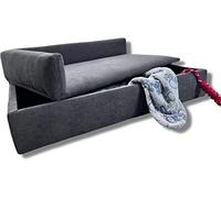 Skraut Home - Divano Letto Duque con Canapé | Animali Domestici, Cani o Gatti | Tessuto Speciale e Resistente | Comodo Schienale e Base Imbottita | 71 x 42 x 24 cm | Cani di Piccola o Media Taglia