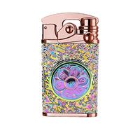 SKRFIRE Accendino elettronico personalizzato con accendino USB ricaricabile senza accendino al plasma con giradischi di decompressione e confezione regalo（colore）