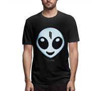 Skrillex Recess Alien Print Mans T Shirts Short Sleeves Crewummer Tops L